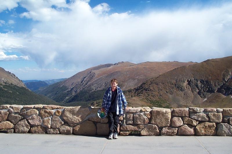 Christian at the Alpine Visitor Center