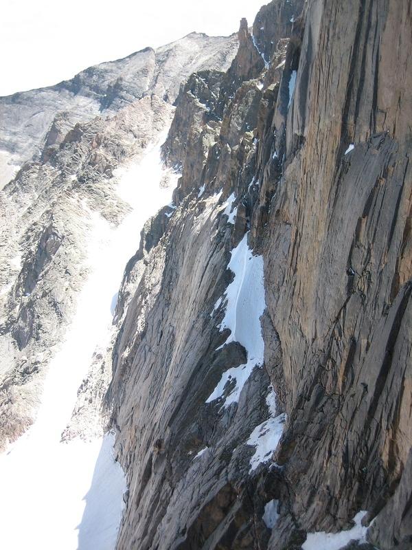 Lamb's slide and the Diamond from Chasm View.