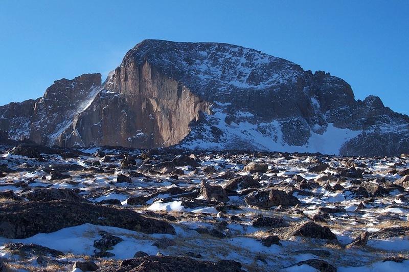 Long's North and East faces.