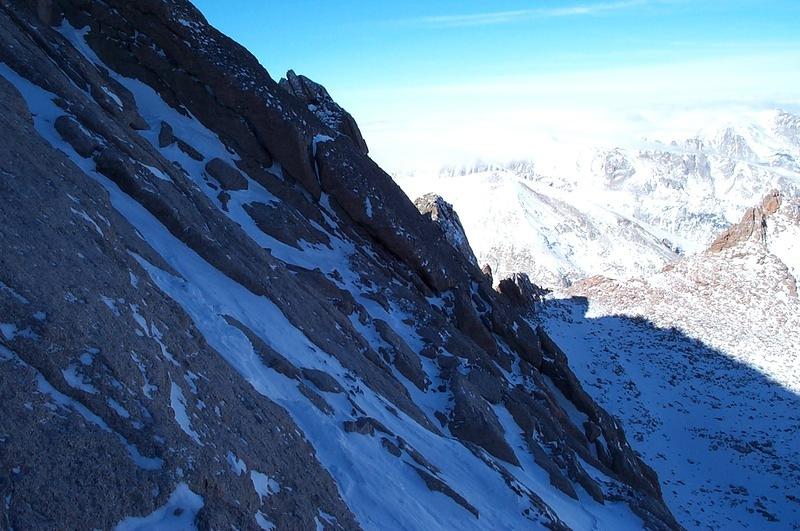 Looking towards the Keyhole from the turnaround point.