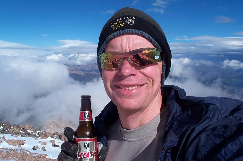 Me on the summit of Longs - still celebrating! 5 more to go.