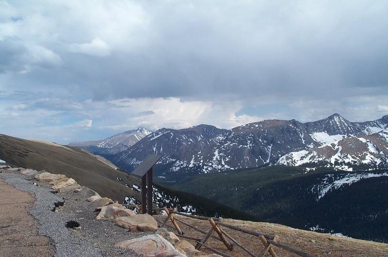 Longs Peak from Trail Ridge Road