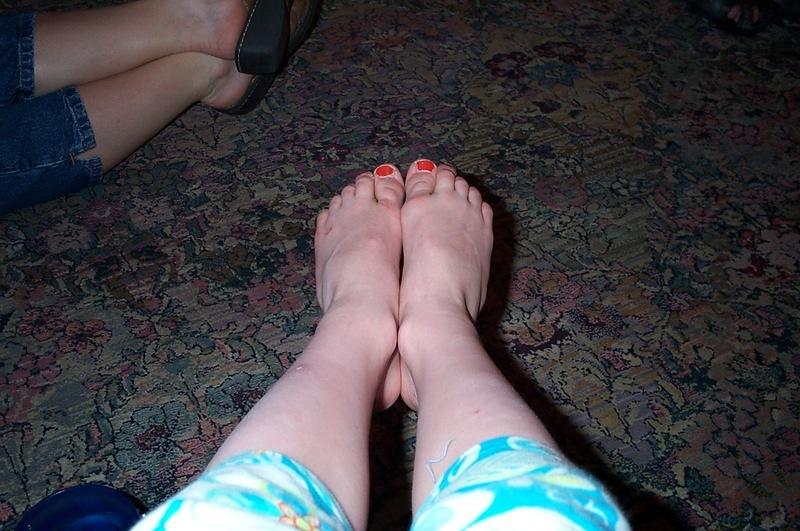 Guess those toes