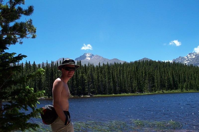 Alan and his favorite mountain