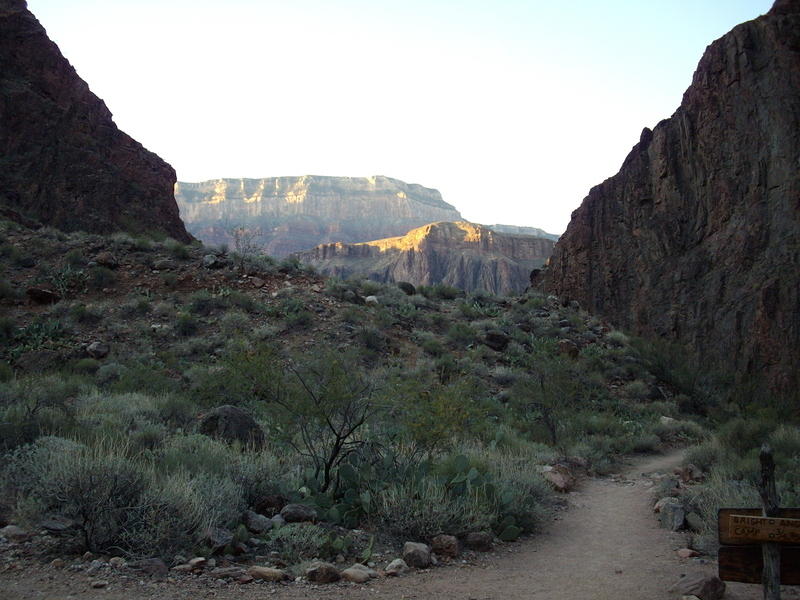 Heading up the North Kaibab trail.