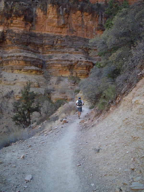 Going down the North Kaibab trail.