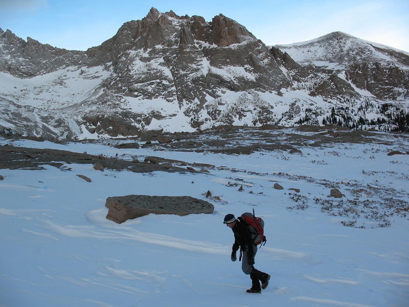 Up on the plateau, NE of the Spearhead.