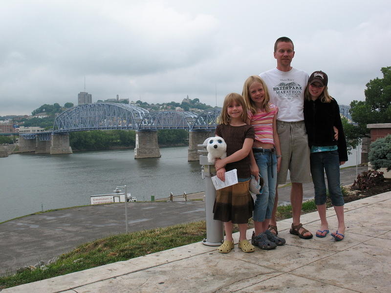 The river was so cool downtown in Newport