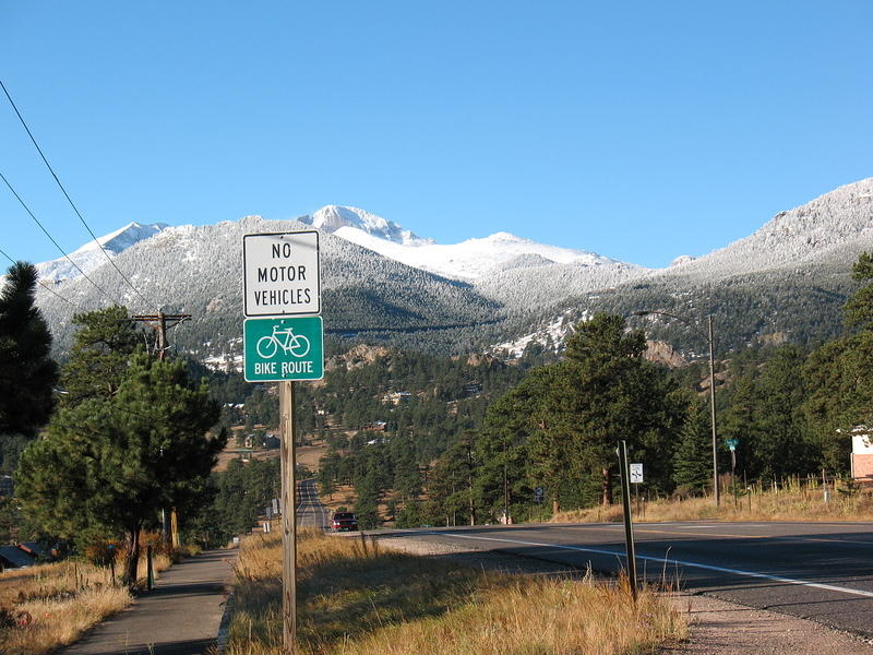 The view as I pull onto HWY 7