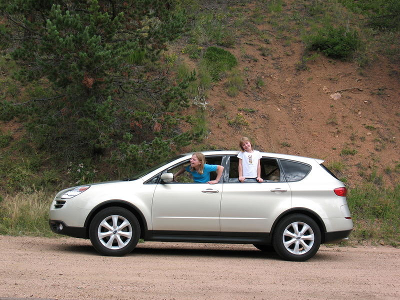 Our new wheels-going for a test drive up Pikes Peak