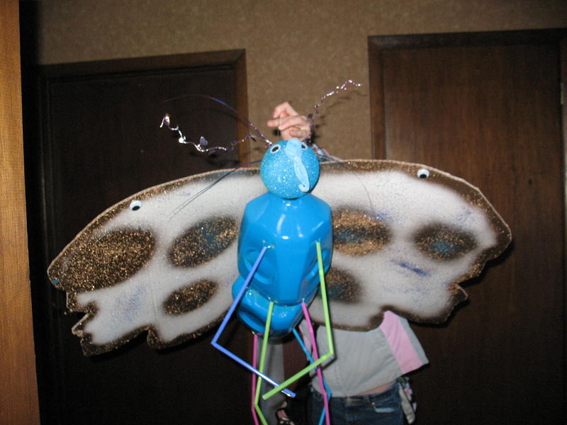 The fairy butterfly