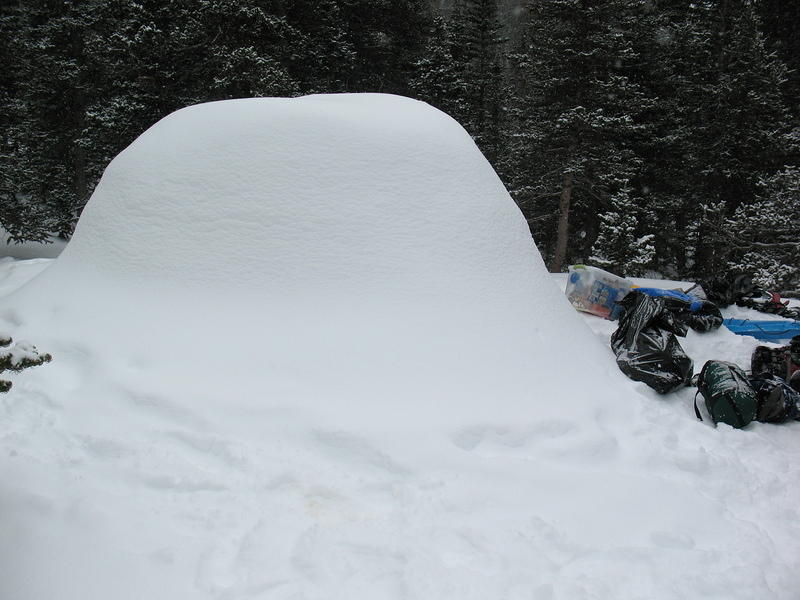 Another view of the igloo