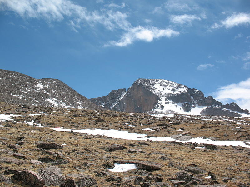 Almost to the boulder field