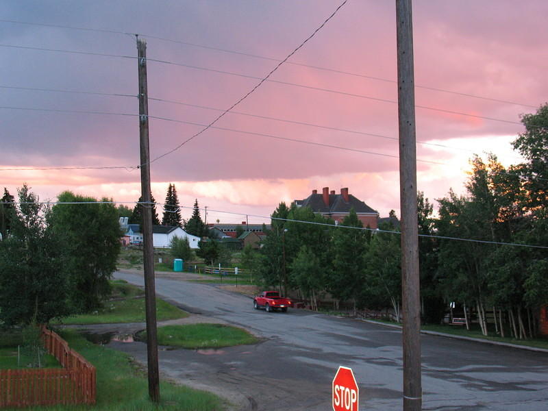 towards downtown