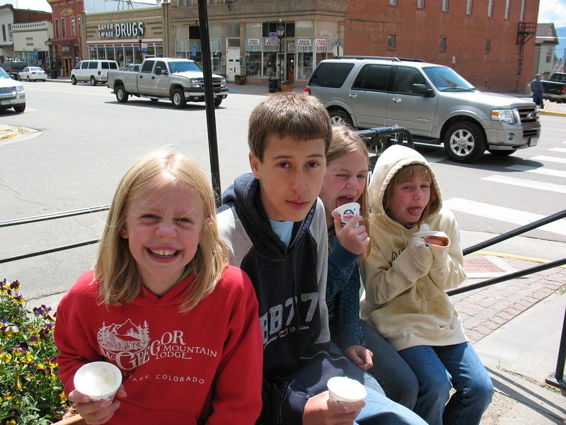 it was a little chilly for them, but oh well they were giving them away at a store