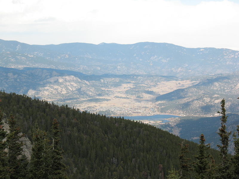 View towards Estes