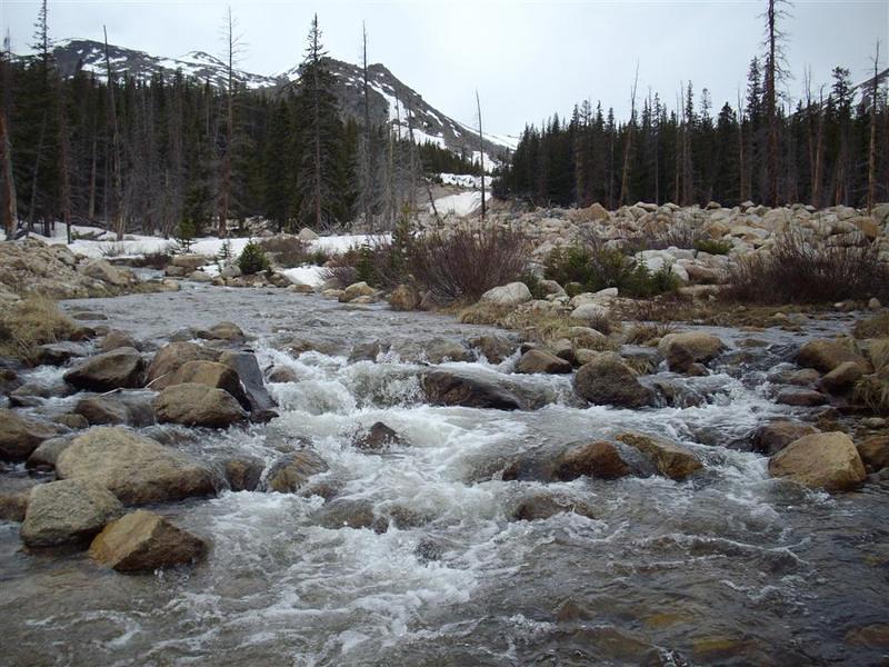 The beautiful Roaring River.  It tastes good too!