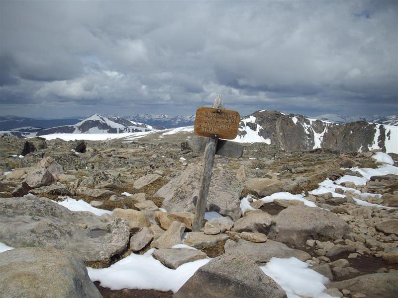 Summit of Flattop.