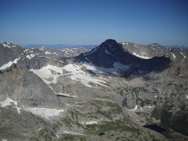 McHenry's - still lots of snow in Stone Man Pass