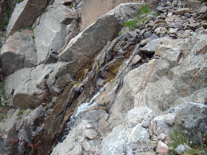 We descended nearly to the floor when we were cliffed out at a waterfall.