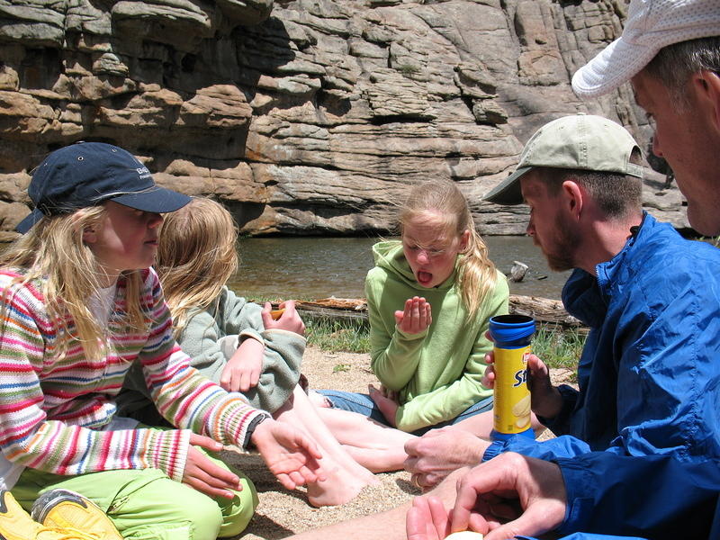 Our break at the lake