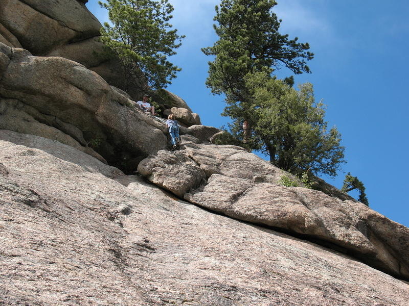 Climbing in the Lumpys