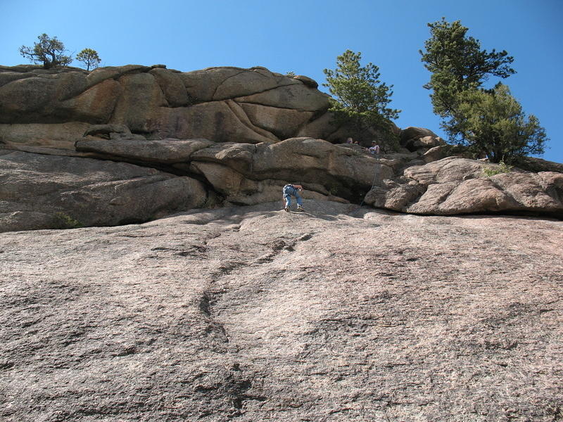 Getting ready to climb 