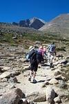 They were awesome hikers!  We did have to carry the 4 year old alot though.