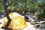 Our campsite at Battle Mountain.