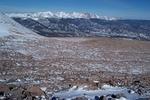 Looking N/NE across the Boulderfield.