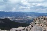 The view toward Estes Park