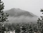 Low hanging clouds