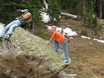 More boulder climbing