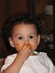 Benjamin loved chicken parmesan & noodles