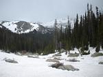 Getting a little stormy back up on the divide.