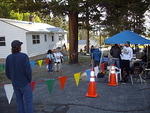 Me coming out of Fish Hatchery aid station - Mile 23.5