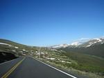 Speeding past the visitor center